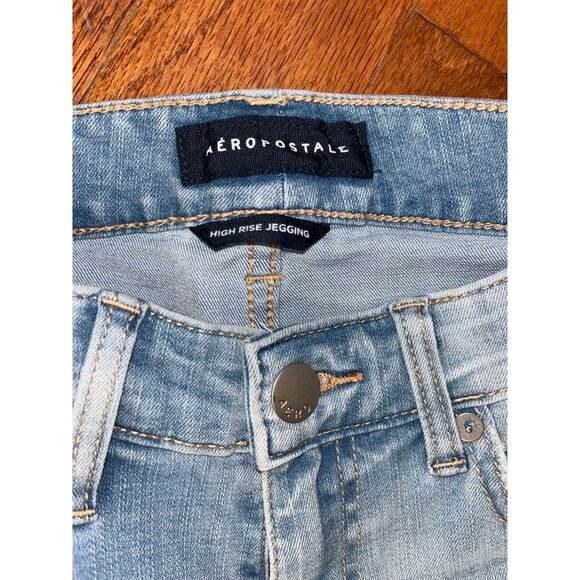 Aeropostale Womens Repreve High Rise Jegging Size 6 Short - Picture 8 of 11